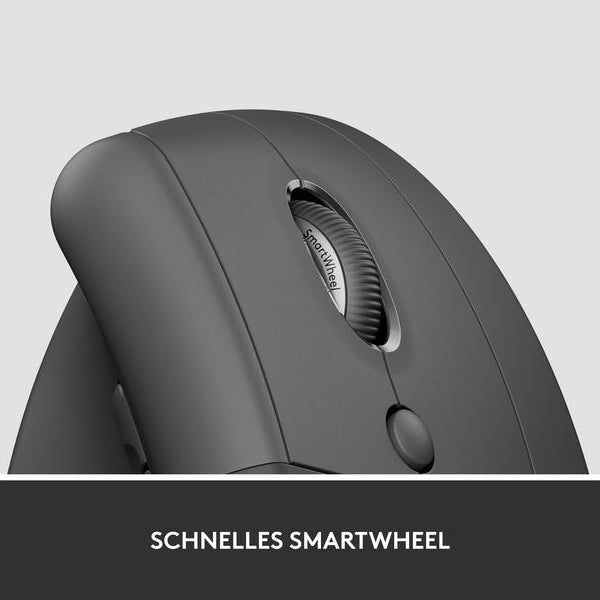 Logitech Ergonomische Maus Lift for Business Graphite
