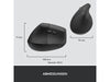 Logitech Ergonomische Maus Lift for Business Left Graphite