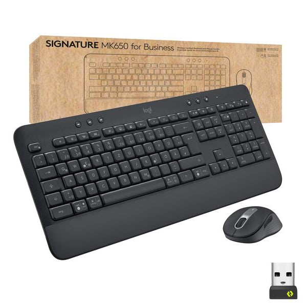 Logitech Tastatur-Maus-Set MK650 Combo for Business US-Layout