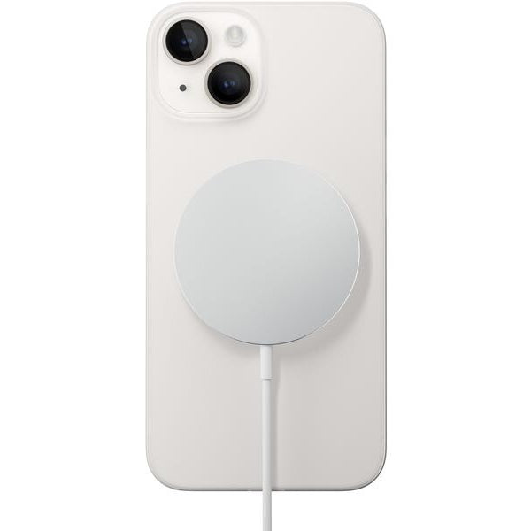 Nomad Back Cover Super Slim Case iPhone 14 Weiss
