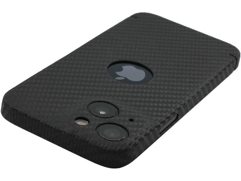 Nevox Back Cover Carbon Series Logo iPhone 14 Plus Schwarz