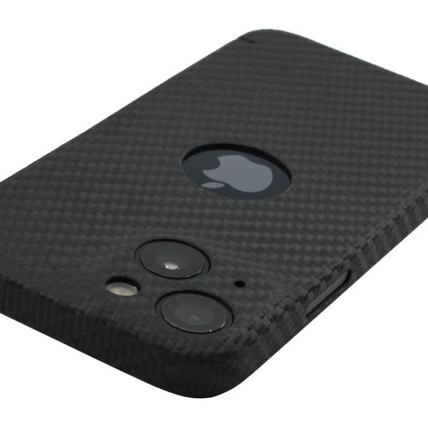 Nevox Back Cover Carbon Series Logo iPhone 14 Schwarz