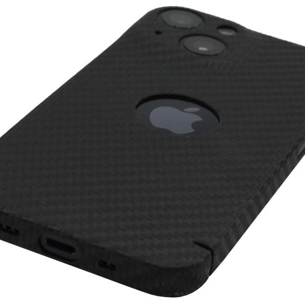 Nevox Back Cover Carbon Series Logo iPhone 14 Schwarz