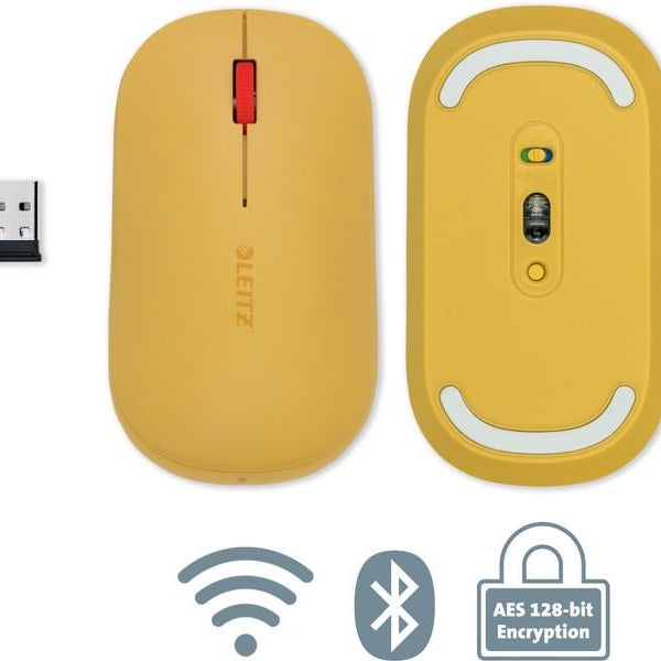 Leitz Maus Cosy Kabellose Warmes Gelb