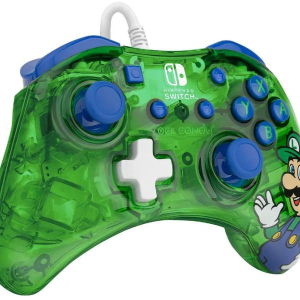 PDP Controller Rock Candy Mini Luigi Lime