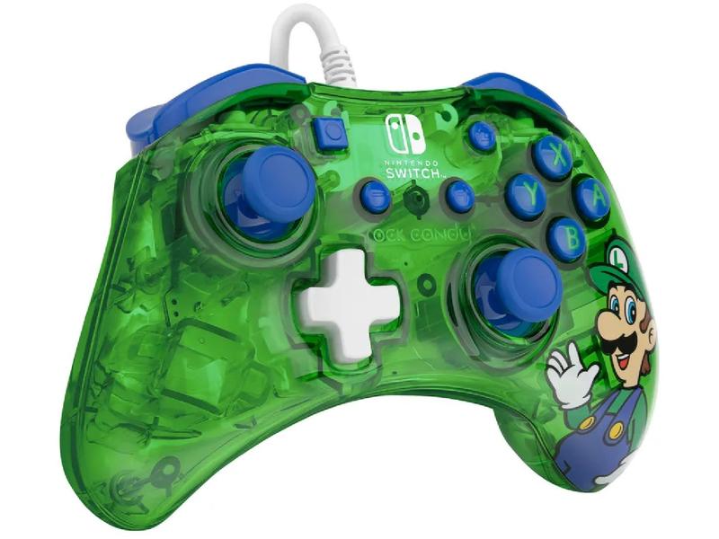 PDP Controller Rock Candy Mini Luigi Lime