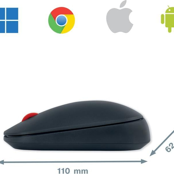 Leitz Maus Cosy Kabellose Samtgrau