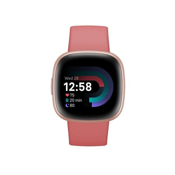 Fitbit GPS-Sportuhr Versa 4 Smartwatch Pink/Rosa