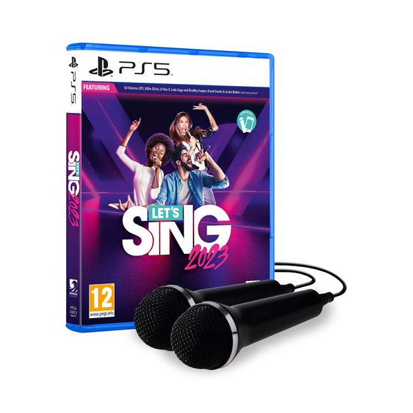 GAME Let's Sing 2023 + 2 Mics
