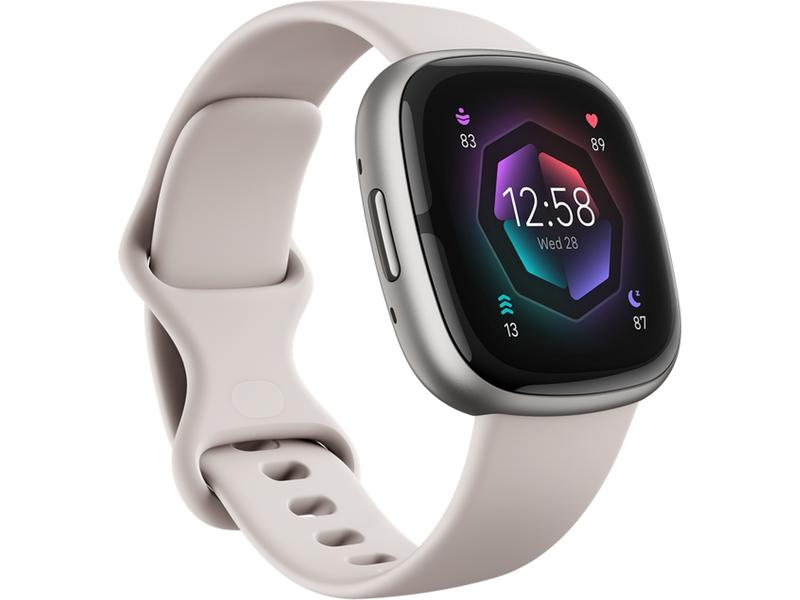 Fitbit Sense 2 Smartwatch Beige/Silber