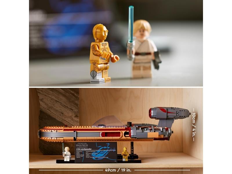 LEGO® Star Wars Luke Skywalker’s Landspeeder 75341