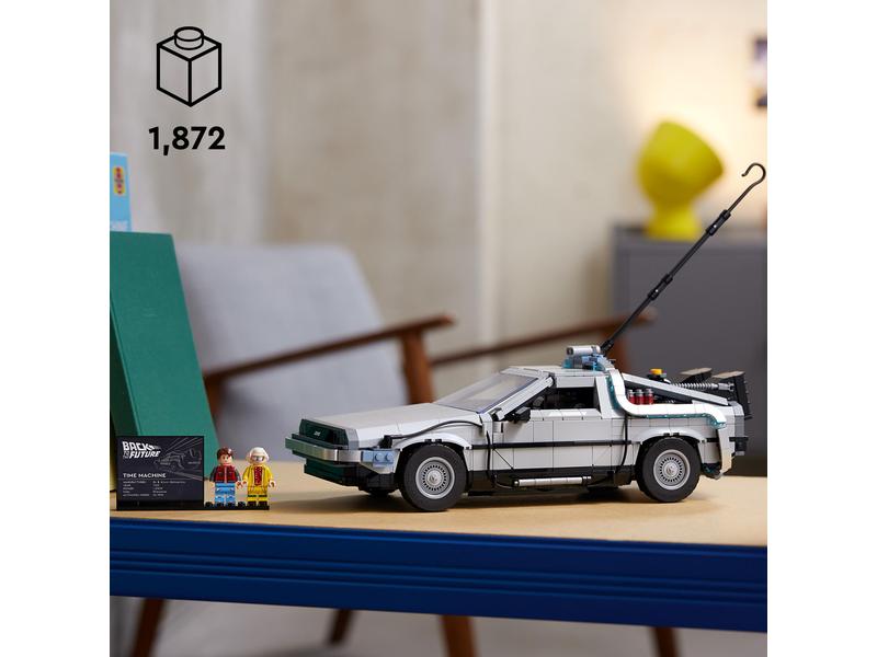 LEGO® Icons Die Zeitmaschine aus Zurück in die Zukunft 10300