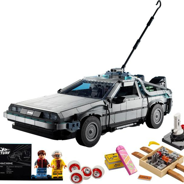LEGO® Icons Die Zeitmaschine aus Zurück in die Zukunft 10300
