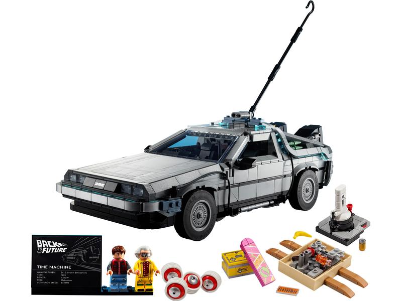 LEGO® Icons Die Zeitmaschine aus Zurück in die Zukunft 10300