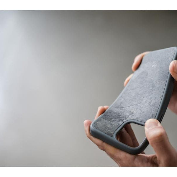 Woodcessories Back Cover Bumper MagSafe iPhone 14 Plus Camo Grau