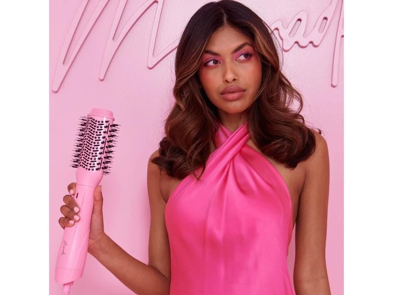 Mermade Warmluftbürste Blow Dry Brush Pink