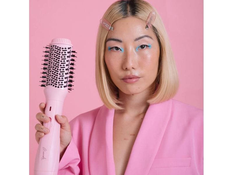 Mermade Warmluftbürste Blow Dry Brush Pink