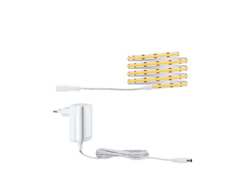 Paulmann LED-Stripe SimpLED Strip Set COB, 3000 K, 1.5 m, Weiss
