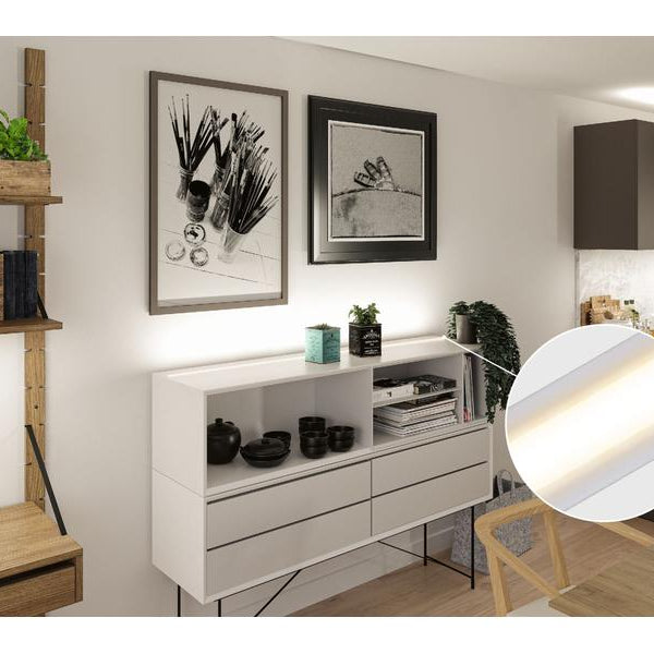 Paulmann LED-Stripe SimpLED Strip Set COB, 3000 K, 3 m, Weiss