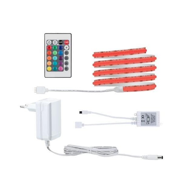 Paulmann LED-Stripe SimpLed Strip Set COB, RGB, 1.5 m, Weiss