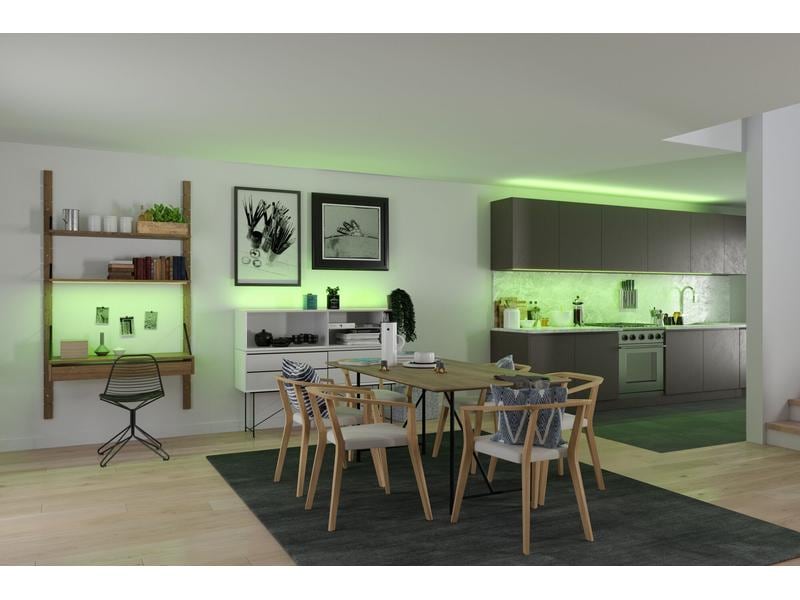 Paulmann LED-Stripe SimpLed Strip Set COB, RGB, 1.5 m, Weiss