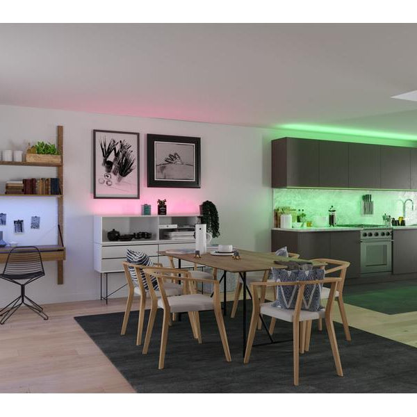 Paulmann LED-Stripe SimpLed Strip Set COB, RGB, 1.5 m, Weiss