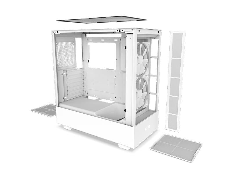 NZXT H5 Elite RGB - weiss