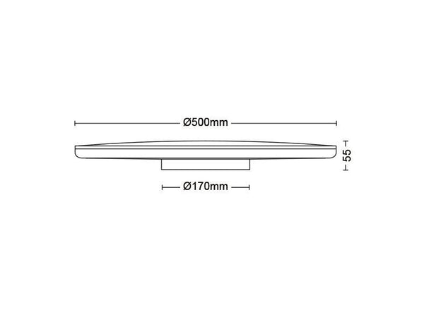 Philips Ozziet Deckenleuchte weiss 4100 lm SceneSwitch