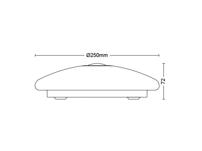 Philips Mauve Deckenleuchte IR weiss 640 lm