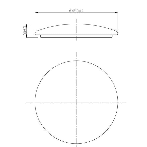Philips Deckenleuchte Moire CL200 3800 lm, 4000K, weiss