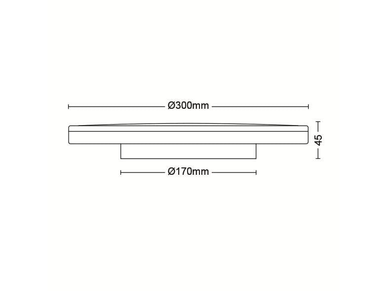 Philips Ozziet Deckenleuchte weiss 2000 lm SceneSwitch