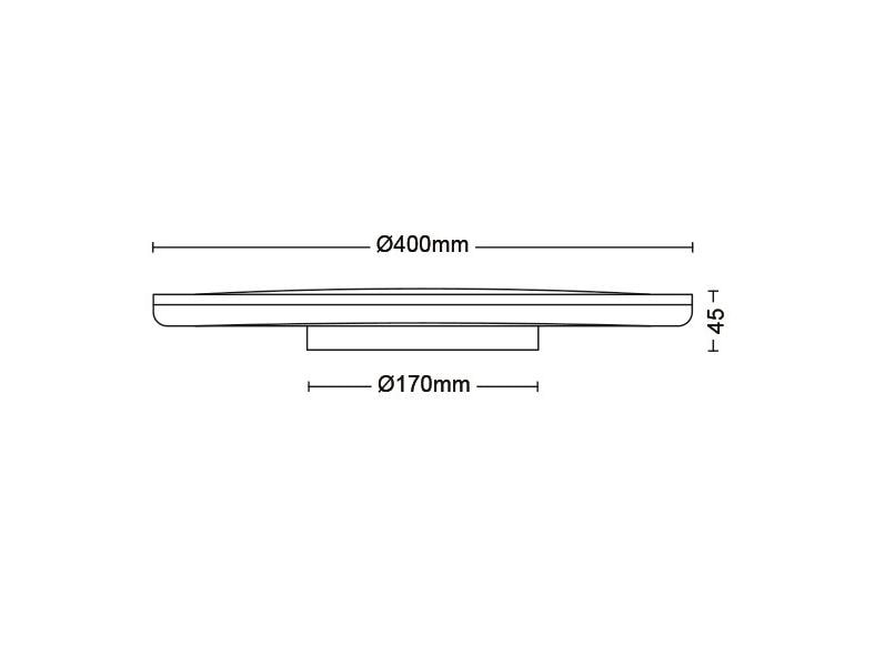 Philips Ozziet Deckenleuchte weiss 2300 lm SceneSwitch