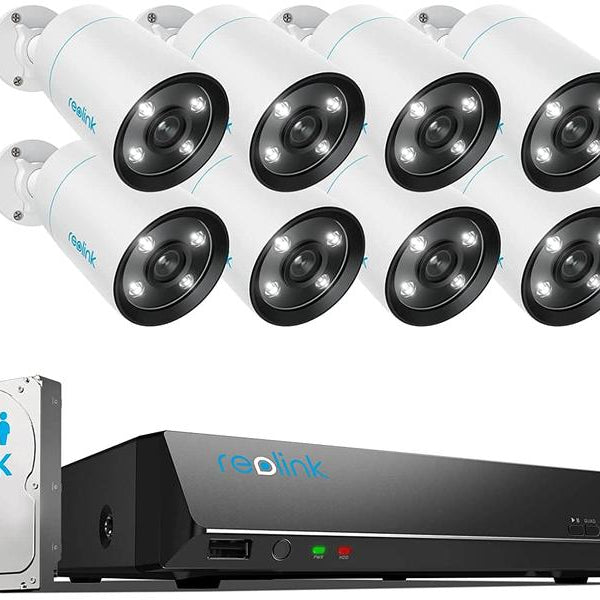 Reolink Überwachungsset RLK16-1200B8-A inkl. 3 TB HDD
