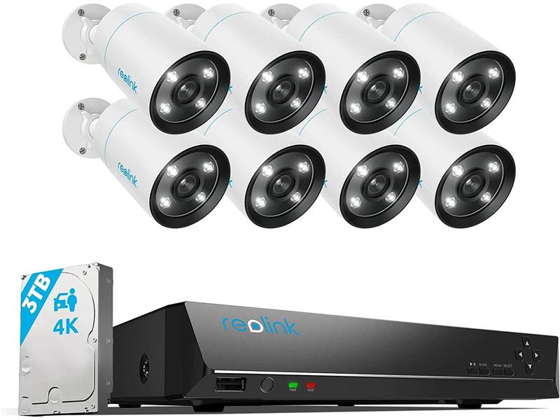 Reolink Überwachungsset RLK16-1200B8-A inkl. 3 TB HDD