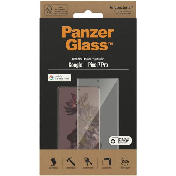 Panzerglass Displayschutz Ultra Wide Fit Google Pixel 7 Pro