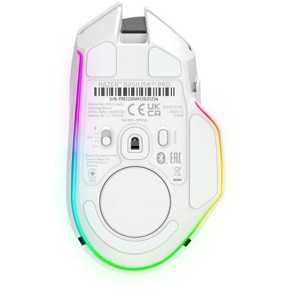 Razer Gaming-Maus Basilisk V3 Pro Weiss