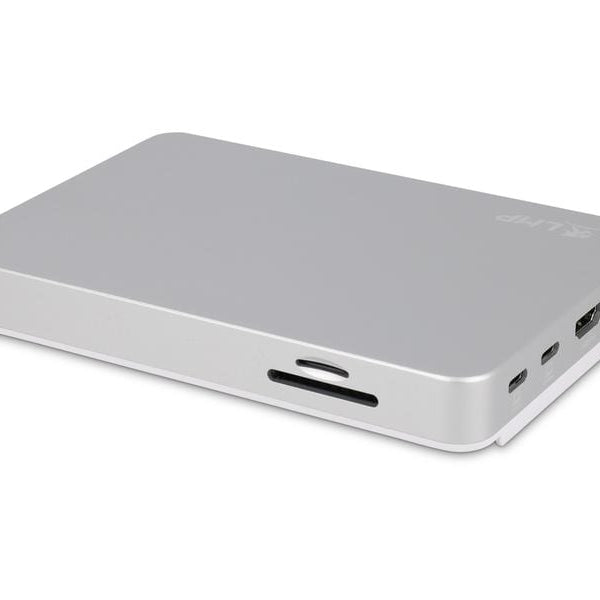 LMP Dockingstation USB-C DuoDock Silber