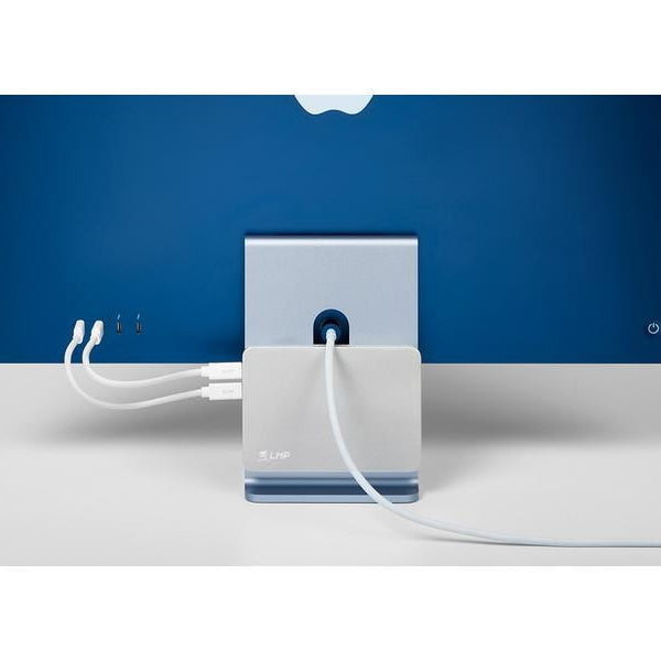 LMP Dockingstation USB-C DuoDock Silber