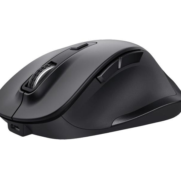 Trust Ergonomische Maus Fyda Rechargeable Schwarz
