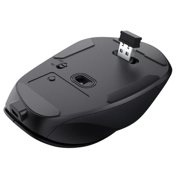 Trust Ergonomische Maus Fyda Rechargeable Schwarz