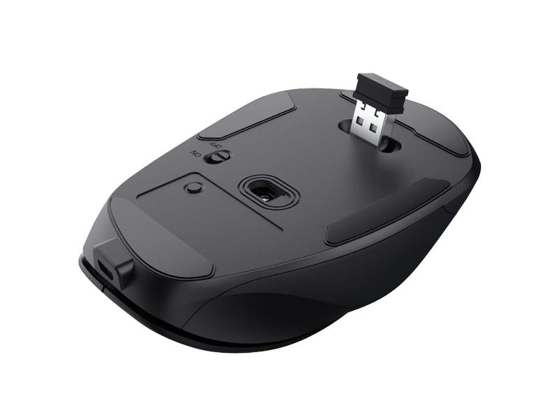 Trust Ergonomische Maus Fyda Rechargeable Schwarz