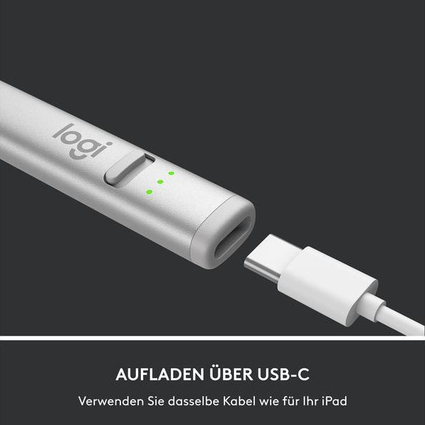 Logitech Eingabestift Crayon Silber