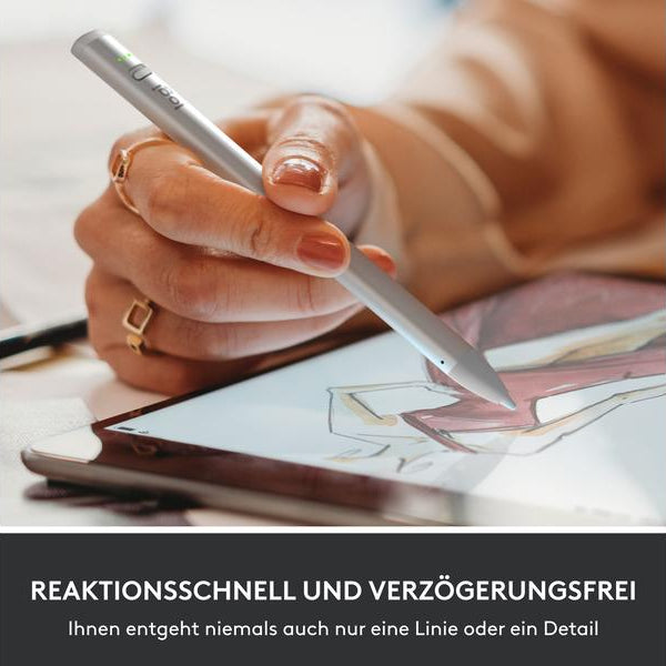 Logitech Eingabestift Crayon Silber