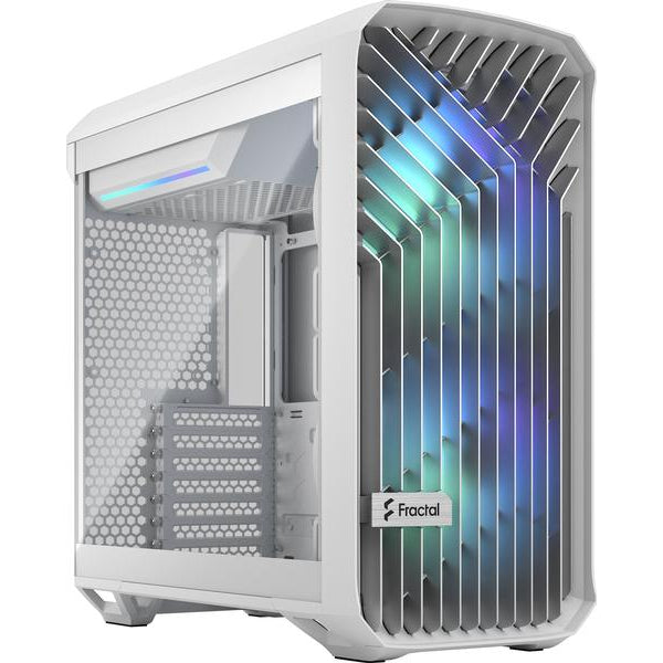 Fractal Design Torrent Compact RGB TG Clear Tint - weiss