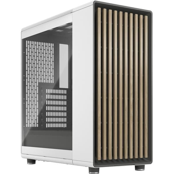 Fractal Design PC-Gehäuse North TG Clear Weiss