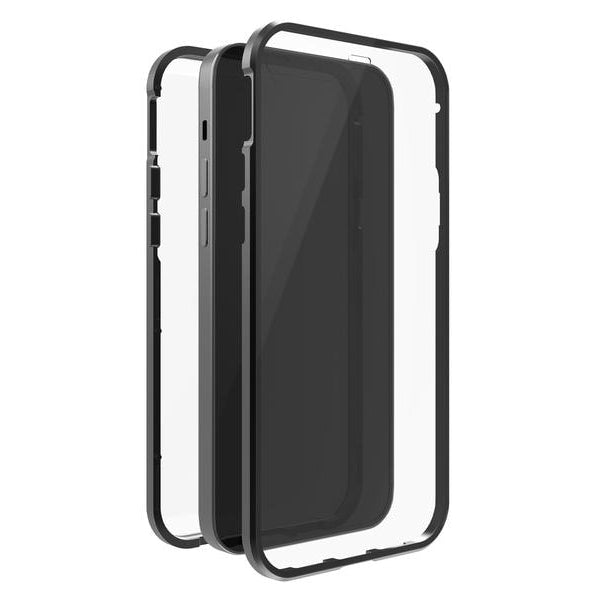 Black Rock Back Cover 360° Glass iPhone 14 , Schwarz