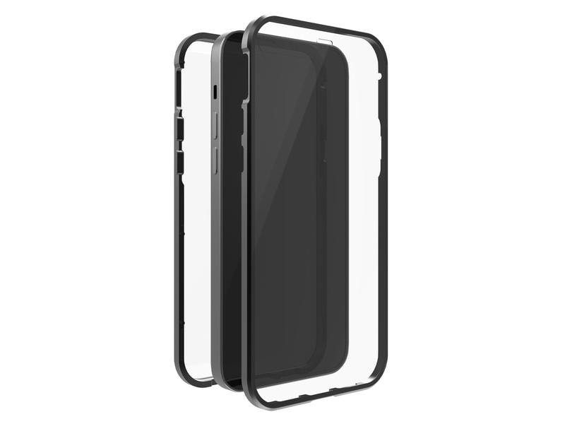 Black Rock Back Cover 360° Glass iPhone 14 Plus , Schwarz