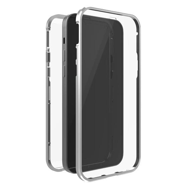 Black Rock Back Cover 360° Glass iPhone 14 Plus , Silber