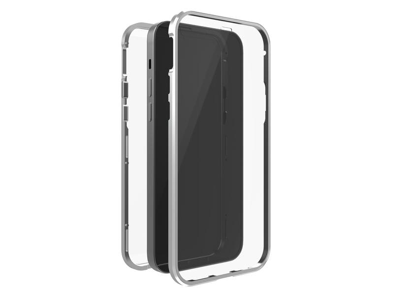 Black Rock Back Cover 360° Glass iPhone 14 Pro , Silber