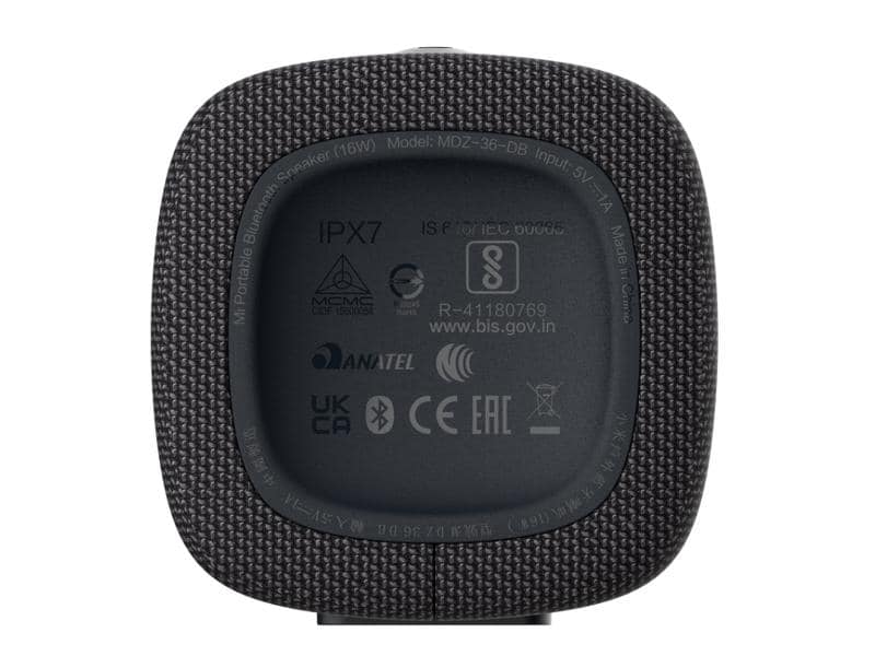 Xiaomi Bluetooth Speaker Mi Schwarz